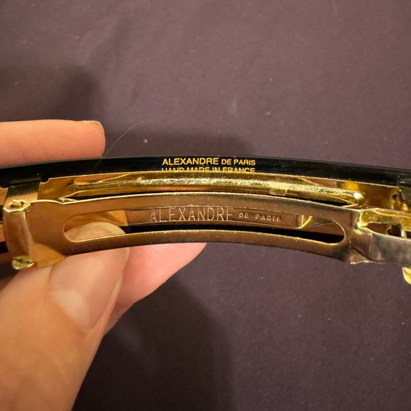 Alexandre De Paris TUILERIES LARGE 9cm Black - Picture 4 of 5